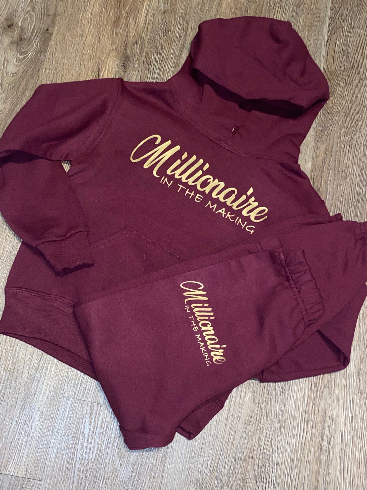 Millionaire in the making hoodie youth
